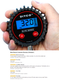 DIYCO D1 Digital Tire Pressure Gauge with Hose 150 PSI  (0.1 Resolution) - diycopro.com