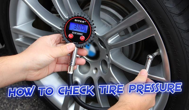 How To Check Your Tire Pressure With A Digital Tire Pressure Gauge?