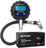 DIYCO D1 Digital Tire Pressure Gauge with Hose 150 PSI  (0.1 Resolution)
